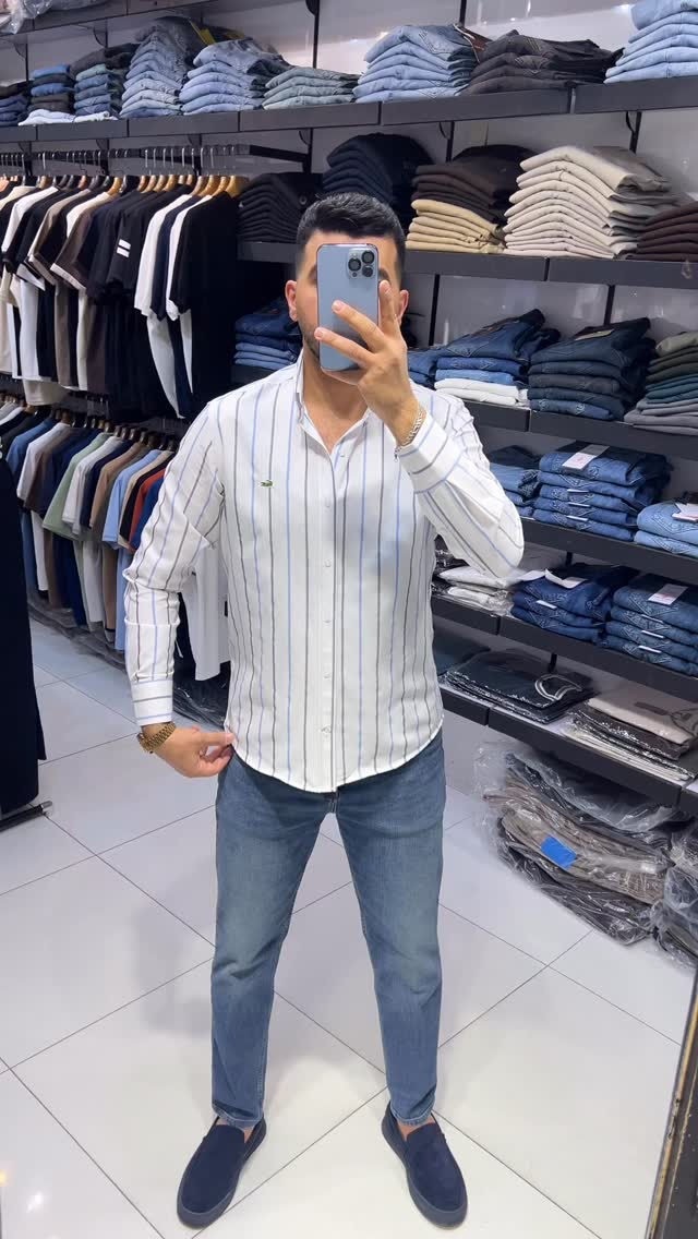 قميص ماركه خامه قطن ١٠٠٪؜ متوفر ب2 الوان فقط ✅
قياسات  S M L XL XXL القياس المعروض M
المنشئ تركي 
توصيل بغداد 5 الف 
توصيل محافظات 5 الف 
العنوان بغداد _ مول زيونه _ الطابق الاول _ مقابل الدرج الكهربائي ازياء بيدرو 
للحجز مراسله الصفحه او الاتصال على الرقم 
***********
