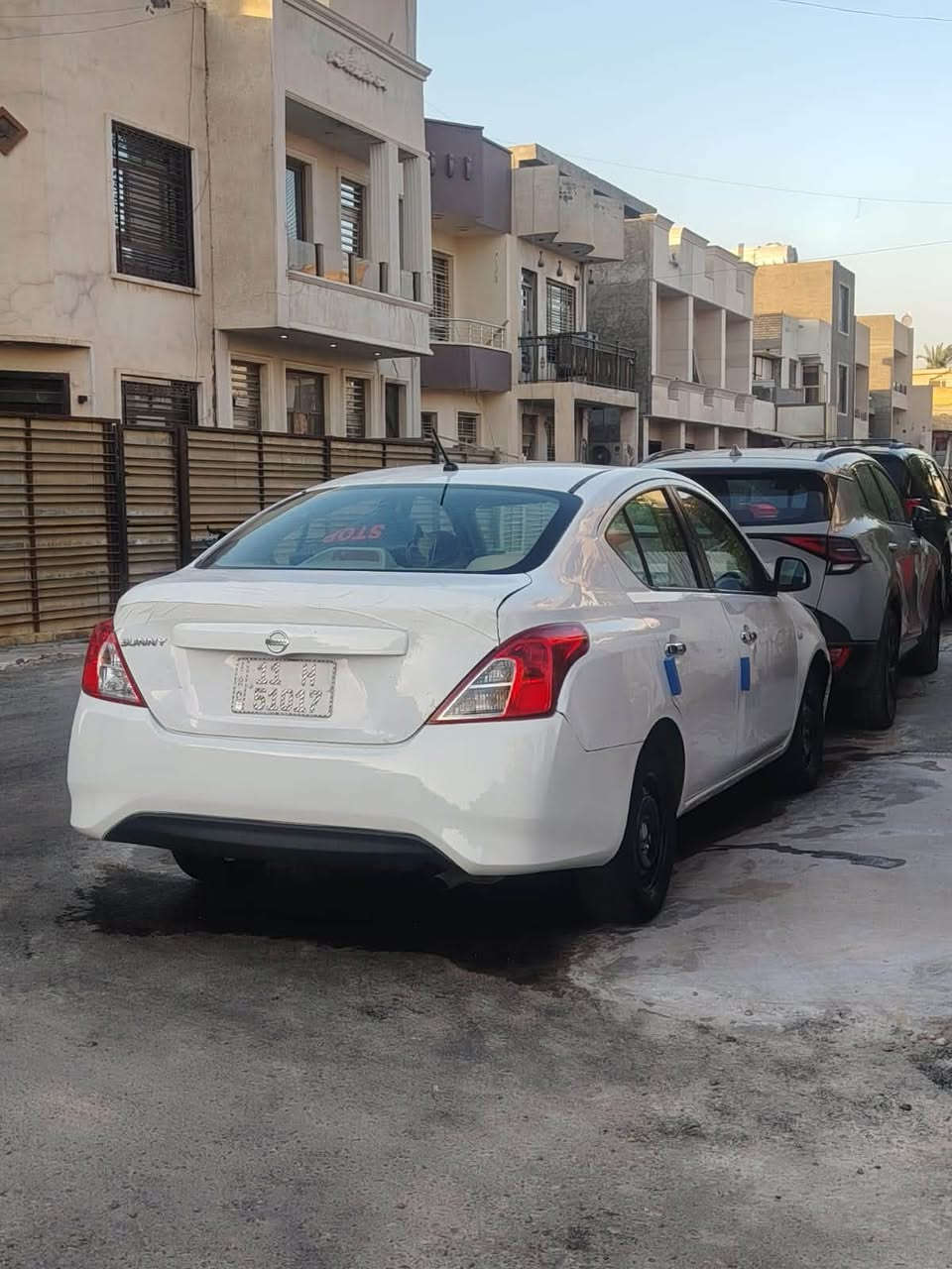 السلام عليكم ورحمة الله وبركاته 
للبيع نيسان سني ٢٠١٨ عندي 
رقم بغداد انكليزي باسمي هزة جديدة 
ماشية ١٠٥ الف 
السيارة بيها قطعتين تبديل بلادي وبيهاةمكانات بارد 
عارضها ب٧٩ وبيها مجال 
مكاني السيدية 
الشراي يتصل
***********
