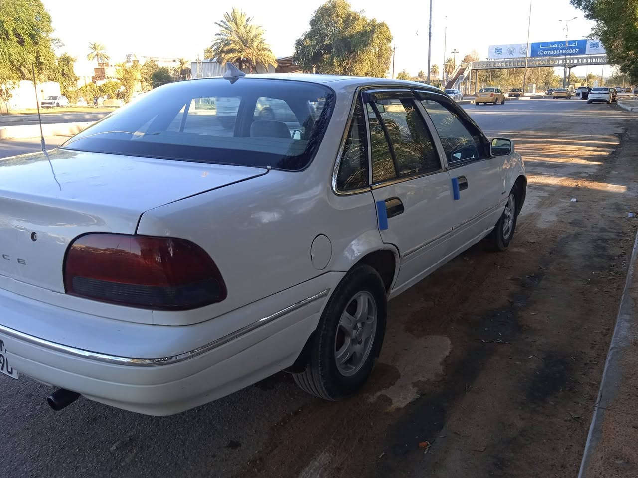 السلام عليكم دايو برنس موديل ١٩٩٧بسمي رقم بغداد دولي مكينه كير خير من الله حداديه نضيفه جدا كهربائيات شغاله محرك مفتوح كير اوتوماتيك السياره نضيفه جدا وحلوه مكاني بغداد الكاظميه السعر ٤٠ رقم الهاتف ***********
