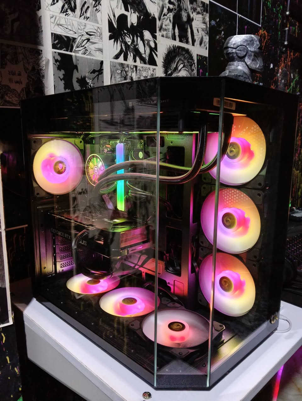 السلام عليكم تجميعة العاب قوية جديدة تقريباً 12او 13يوم كل الكراتين موجودة
Cpu R5 9600
Gpu Rtx5060 Asus 8gb
32gb ddr5 5200 asgard
M.2 2t
M.b b650i
Pw 750w
Deep cool Aqua elite 360 v6 argb Black thermalright
Xigmatek cubl 2الكيس يحتوي على 7فانات 
Msi 32 siz 240 hzالشاشة 
المكان كربلاء 
السعر تفضل خاص


**إذا كنت صاحب هذا الإعلان وتريد حذفه لأي سبب، رجاءا أرسل رسالة إلى الدعم الفني**