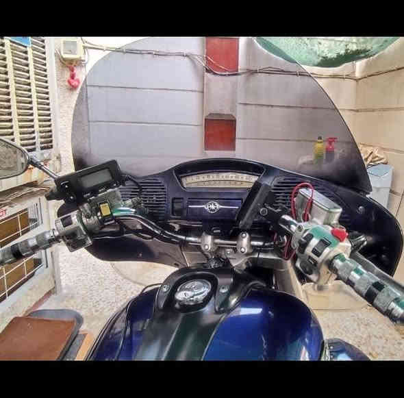 للبيع ياماها رويال ستار فنتشر محرك 1300 موديل 2007 بدون رقم فقط مكاتبة كاملة راديو مسجل مثبت سرعة بلوجكترات لايت لد اشارات كلة شغال .المكان بغداد *********** واتساب
