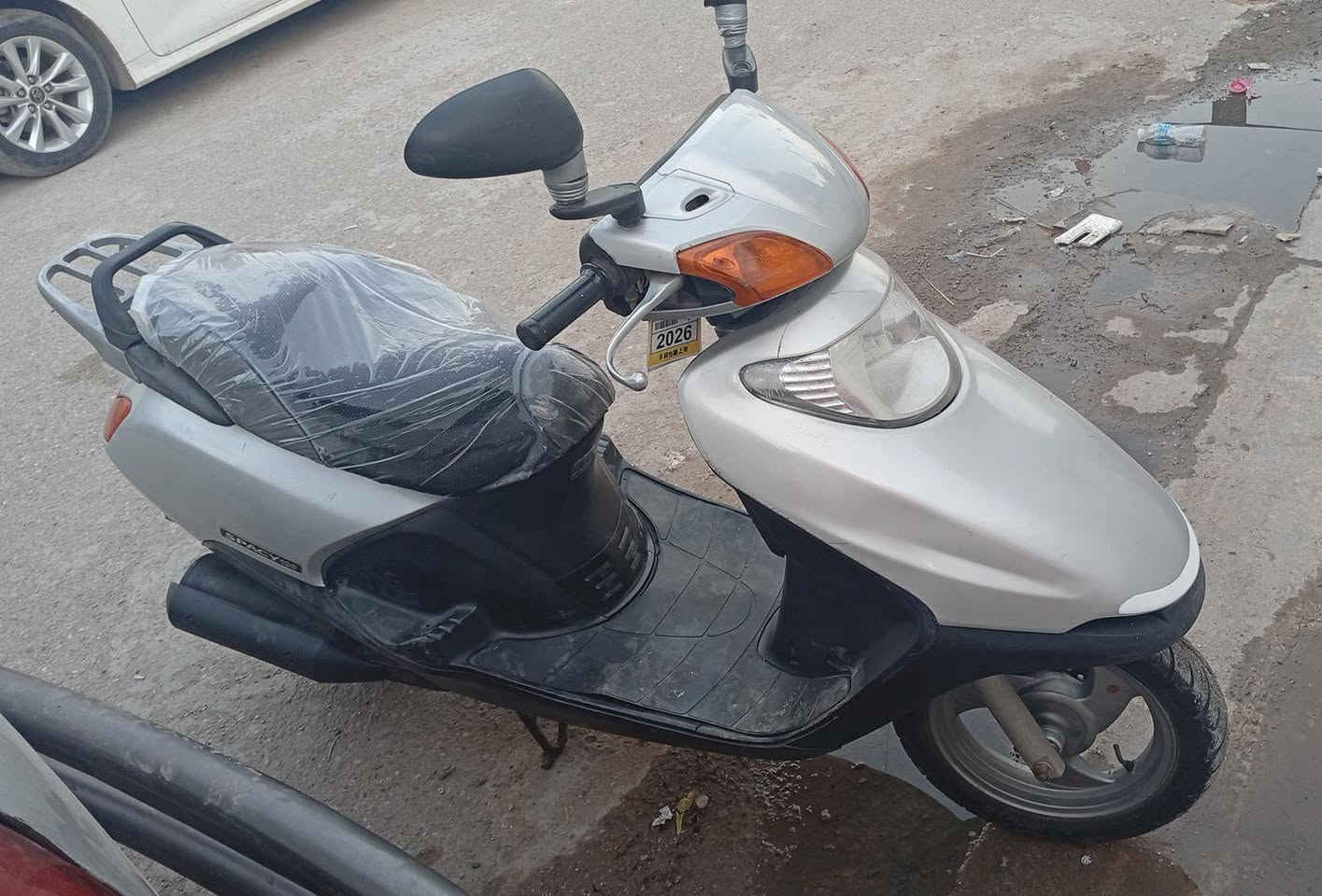 دراجه سبيسي سرعه 100 السعر 550 بها مجال نظيفه وعلى الفحص كابريتر تفصيخ وتقدر تفحصه اي مصلح اللي يريد يشتري العنوان المشتل الفضيليه اتصلوا علي على هذا الرقم ***********
