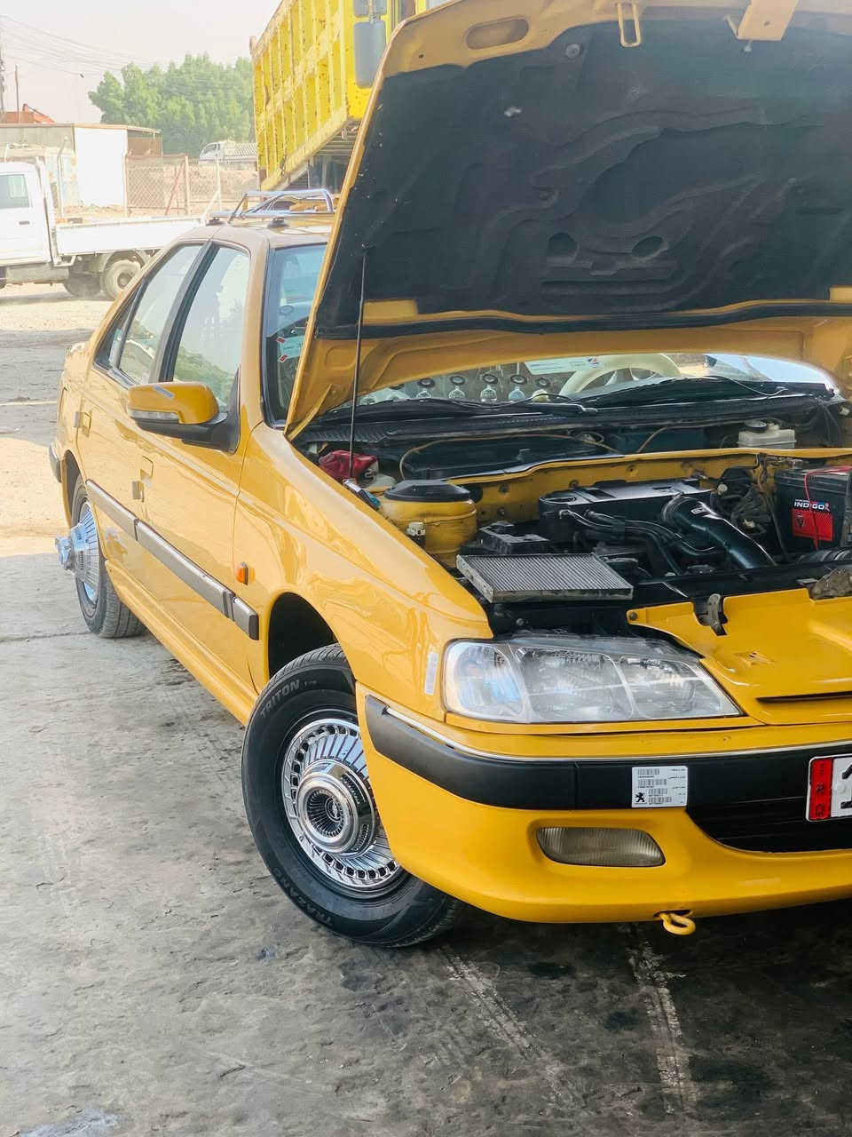 بيجو بارس
موديل 15
تخم تاير تجديد
تبريد 
تددفه
سياره نضيفه
 
كير مكينه خير منالله 
مكان بغداد العبيدي 
السعر 50بيه مجال بصيط
***********
