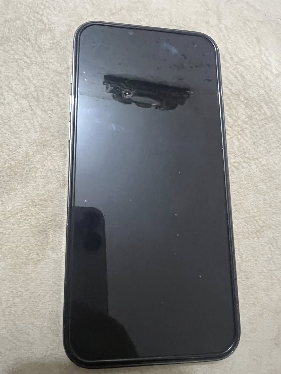 السلام عليكم
للبيع جهاز   iPhone 13 Pro Max 

ذاكره 256

نموذج M امريكي كما موضح في الصورة 

بطاريه 89 

نضافه فول 

معى شاحنه اصليه 

السعر 720 وبي مجال 

***********

مو شراي لا تعبني من هسه
