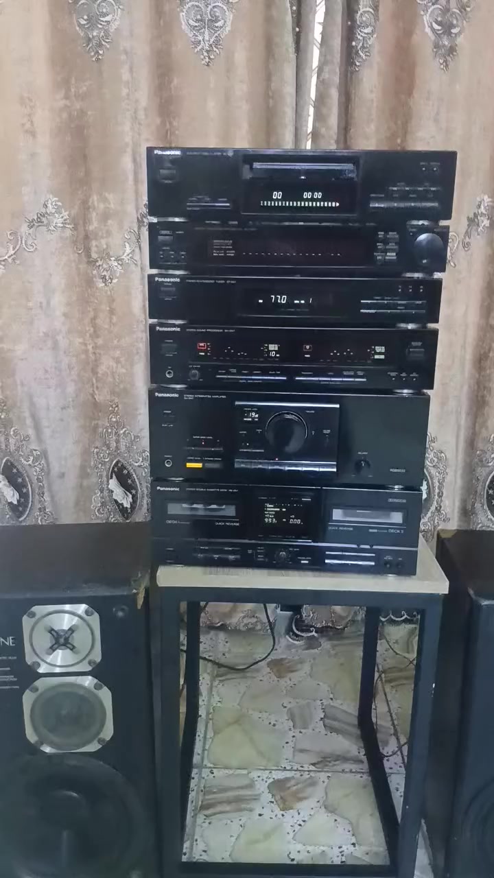 منرخصة الدمن سستم بنسونك DN7 ٦قطع مع محوله جديد مامصلح مع سماعات دلتون سعر٢٢٥ تواصل***********
