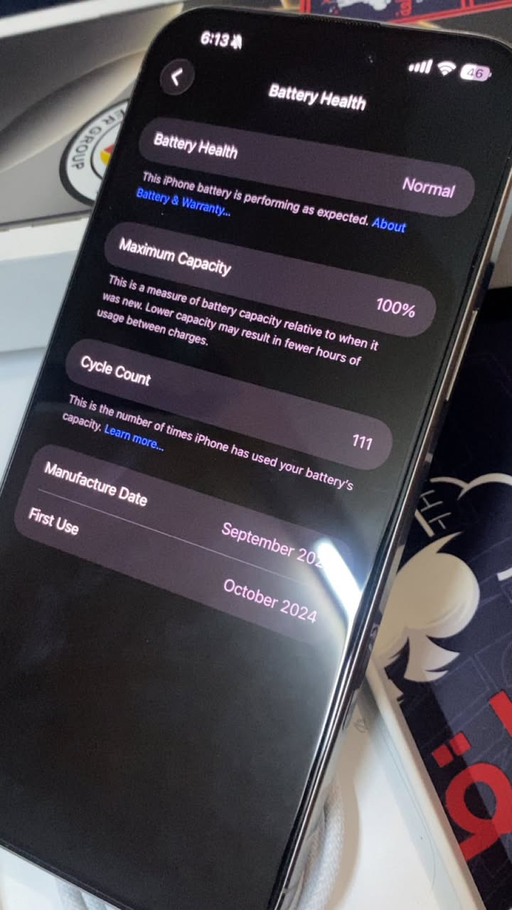 ايفون 16 برو ماكس  نضيف جدا ذاكره 256 استخدام قليل بس    تصفح الشراي يدخل خاص..اغراضه كامله والكارتونه ...سعره 1500


**إذا كنت صاحب هذا الإعلان وتريد حذفه لأي سبب، رجاءا أرسل رسالة إلى الدعم الفني**