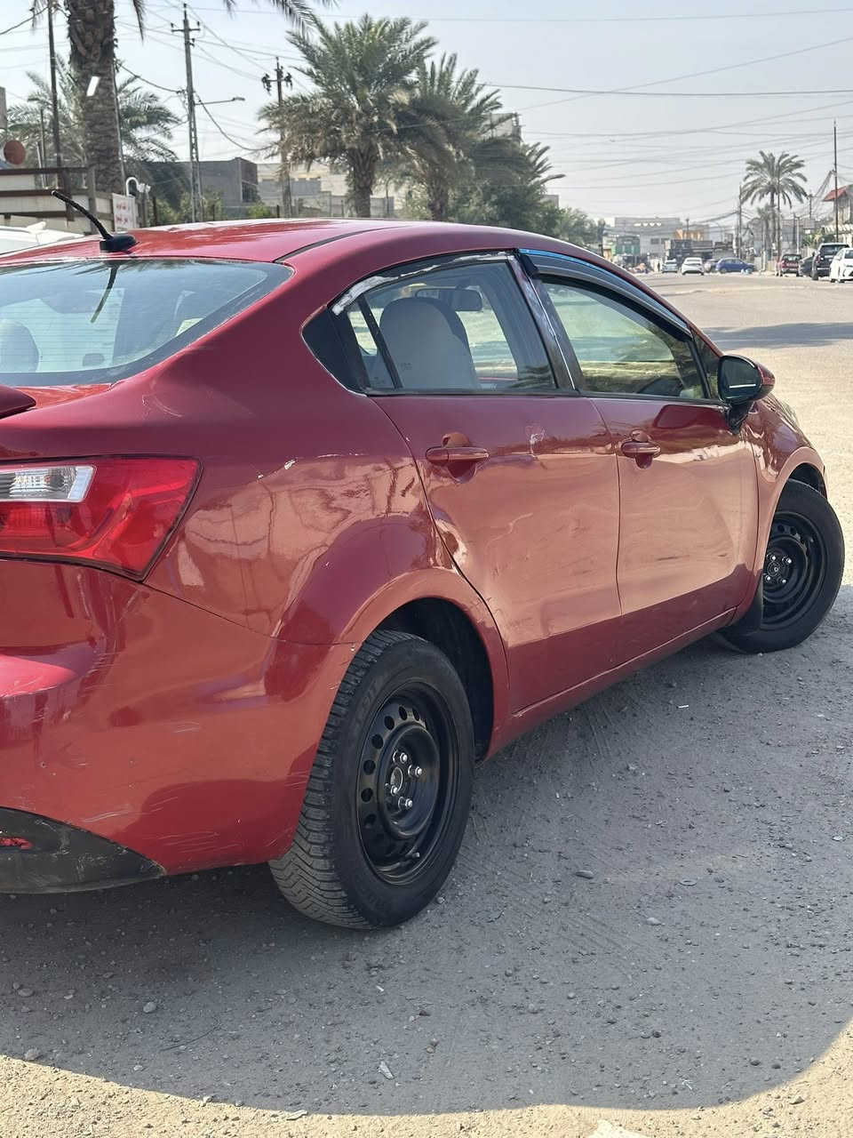 يالله السلام عليكم
للبيع كيا ريو 2014
كير اوتامتيك 
رقم بغداد   باسمي تحويل ثاني يوم
السياره جاهزه اي نقص مابيها  
   صبغ عام  جمالية  اثر طخات 
شـاشة ايـباد
تحويل ثاني يوم 
السعر 70 بيها مجال 
العنوان بغداد الدورة 
للاستفسار :*********** يوجد واتساب
