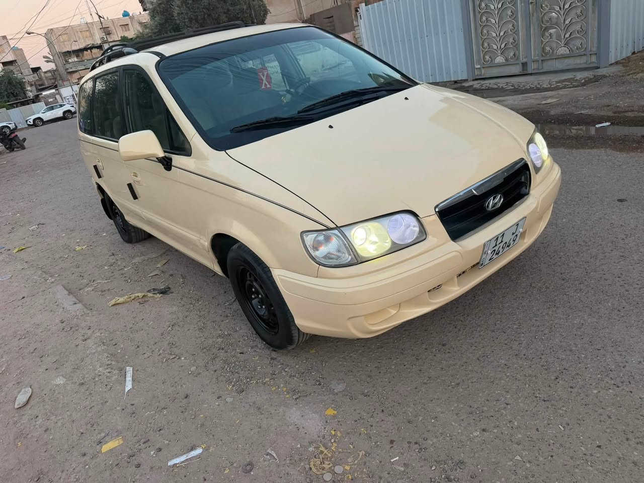 هوندي تراجيت موديل 2007راكب7
محرك 6كير اوتو مكفولات 
تبريد ثلج 2قطعه صدر كله جديد
تخم تاير غرفه ع وضع شركه 
سياره جاهزه سعر68وبيهامجال 
بغداد***********

