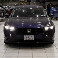للبيع هوندا اكورد هايبرد موديل 2024 رقم بغداد فئة EXL مواصفات: مكينة 4...
