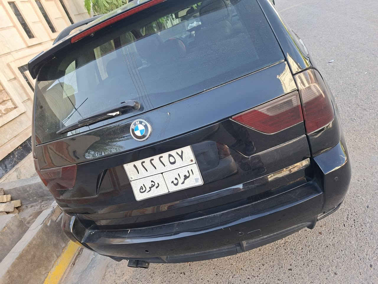 السلام عليكم 
بي ام X3 موديل 2008
للبيع 
السياره جاهزه رقم دهوك تريد وكاله تريد تحويل 
ضرر جاملغ امامي الجهه اليمنى ونصف البنيد 
صبغ حزام اثر شخوط 
مكاني الفلوجه 
السعر 75ورقه وبيها مجال 
للاستفسار اكثر 
***********
***********
