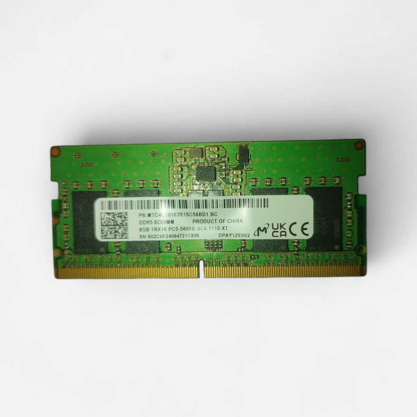 Ram 8gb DDR5 5600mhz موصل, نينوى


**إذا كنت صاحب هذا الإعلان وتريد حذفه لأي سبب، رجاءا أرسل رسالة إلى الدعم الفني**