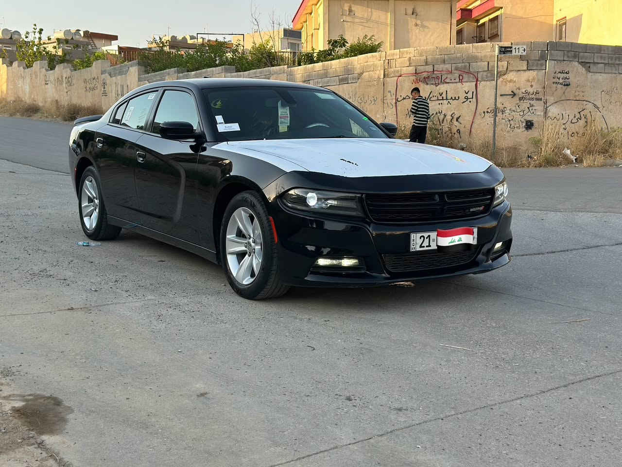 DODGE CHARGER 2019 xt
-***********

دوج جارجر كلين بدون صبغ
كفالة بدون صبغ بدون ضربة و بدون تبديل
رقم سليمانية و مركّز سليمانيه 
سنوي جديدة ٢٠٢٨ 
ماشي ٧٠ مايل 
-محرك 6 سلندر 3600

- كشن كهرباء
- كشنات تدقية 
- كير ماوص 
- شاشة كبيرو كاميرا و حاسة 
- تحكم استير و تحديد سرعة 
- مرايات تدفية 
- سيستم حاسة باركينك 
- اوتو هولد 
سيارة جديدة و سونار موجود 
ابشرط تحويل و او وكالة
