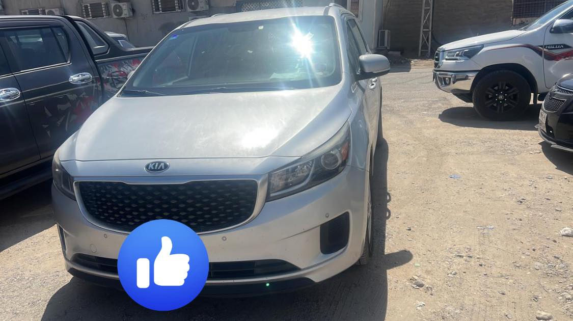 السلام عليكم عيني كيه سيدونه موديل 2017 مواصفاته LX فول مواصفات اوتماتيك بانزين 6سلندر  السعر 185 ورقه وقابل للتفاوض لل استفسار ***********
