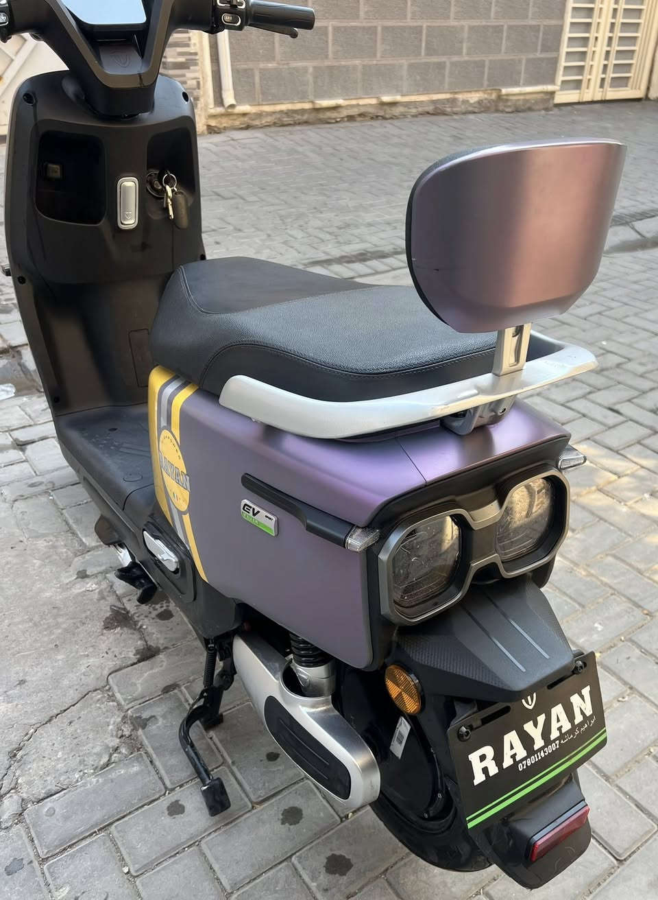 دراجة الريان شحن الدراجه كلش نضيفه ومحافظ عليها الدراجه بصمتين وسويجين
نضام حمايه السرقه .
مثبت سرعه .
لايت عالي ناصي .
نشغيل عن بعد .
6 بطاريات معدل 
سرعه 55 حقيقي 60 
السعر ( 750) بي مجال بسيط الي حاب يعرف تفاصيل اكثر هذه الرقم (***********)  
(العنوان بغداد الكرخ قرب جسر الصرافيه)
