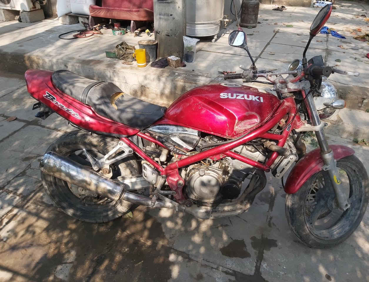 باندا كرستال للبيع او مراوس
السلام عليكم باندا بطح كرستال ٢٥٠ للبيع او مراوس الدراجة مابيهة غراض نقص عقل جديد كور نظيف رنكات جديدة مشكلتهة تسحبهة تشتغل اذا تظل دير سلف متشتغل بيهة اوراق مكاني بغداد الراشدية السعر ٤٠٠ وبيهة مجال بسيط ***********
