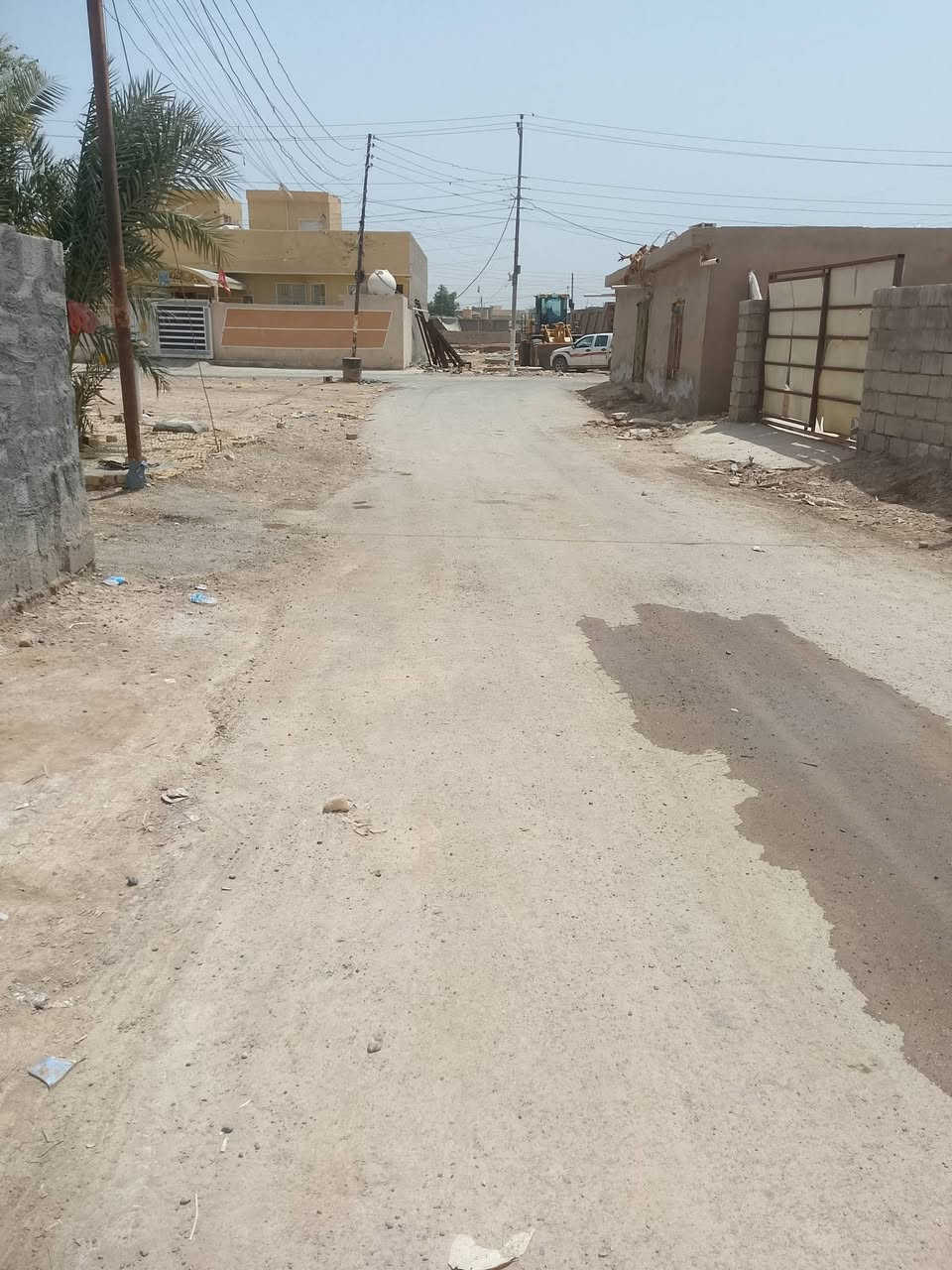 بيت نص قطعه مقابيل نازحين
قريب عل شارع نهات الخط الاول ماي وكهرباء بل دوانم  
‏‪***********‬‏
