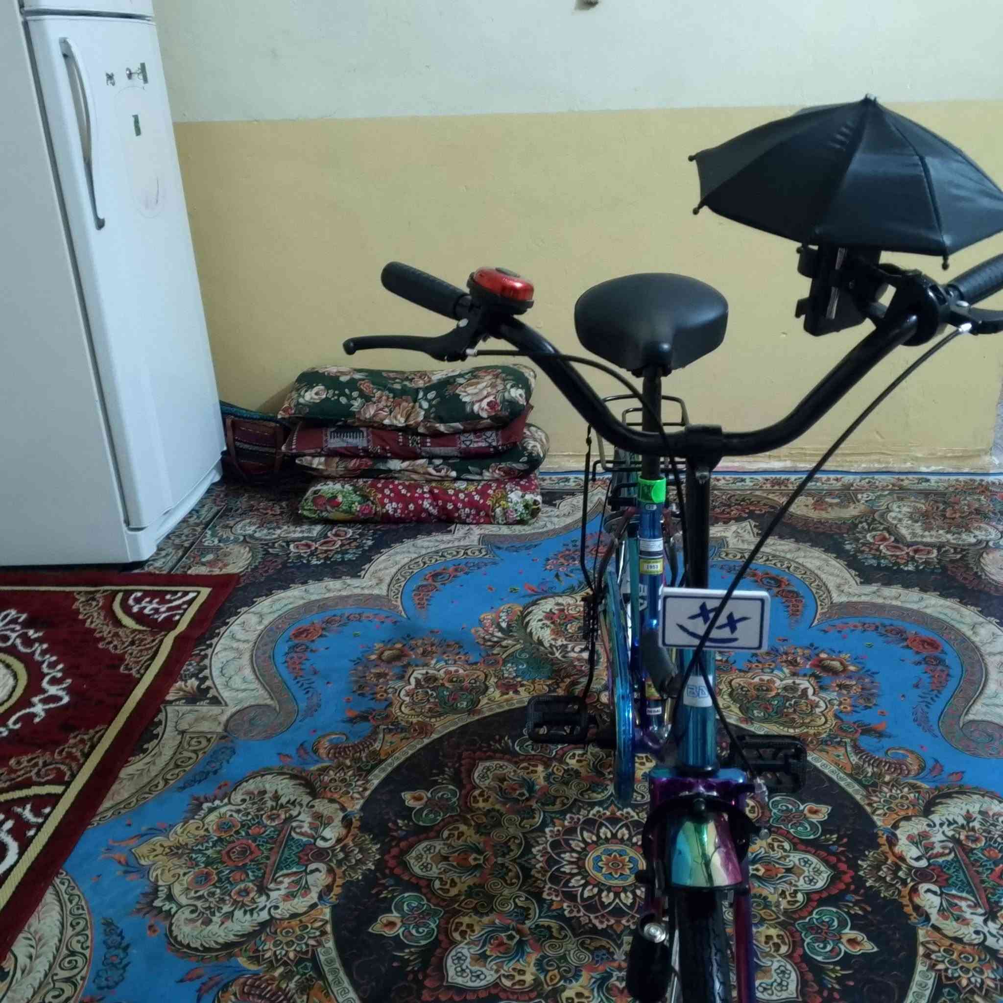 السلام عليكم بايسكل للبيع. سبع الوان ياباني اصلي نضافه98 موديل2022 البايسكل مستخدم 4ايام. مكاني ميسان مقربه  يم مدرسه جعفر. رقم..السعر160 واستب***********.                                                  فقط زلق مشر عليه
