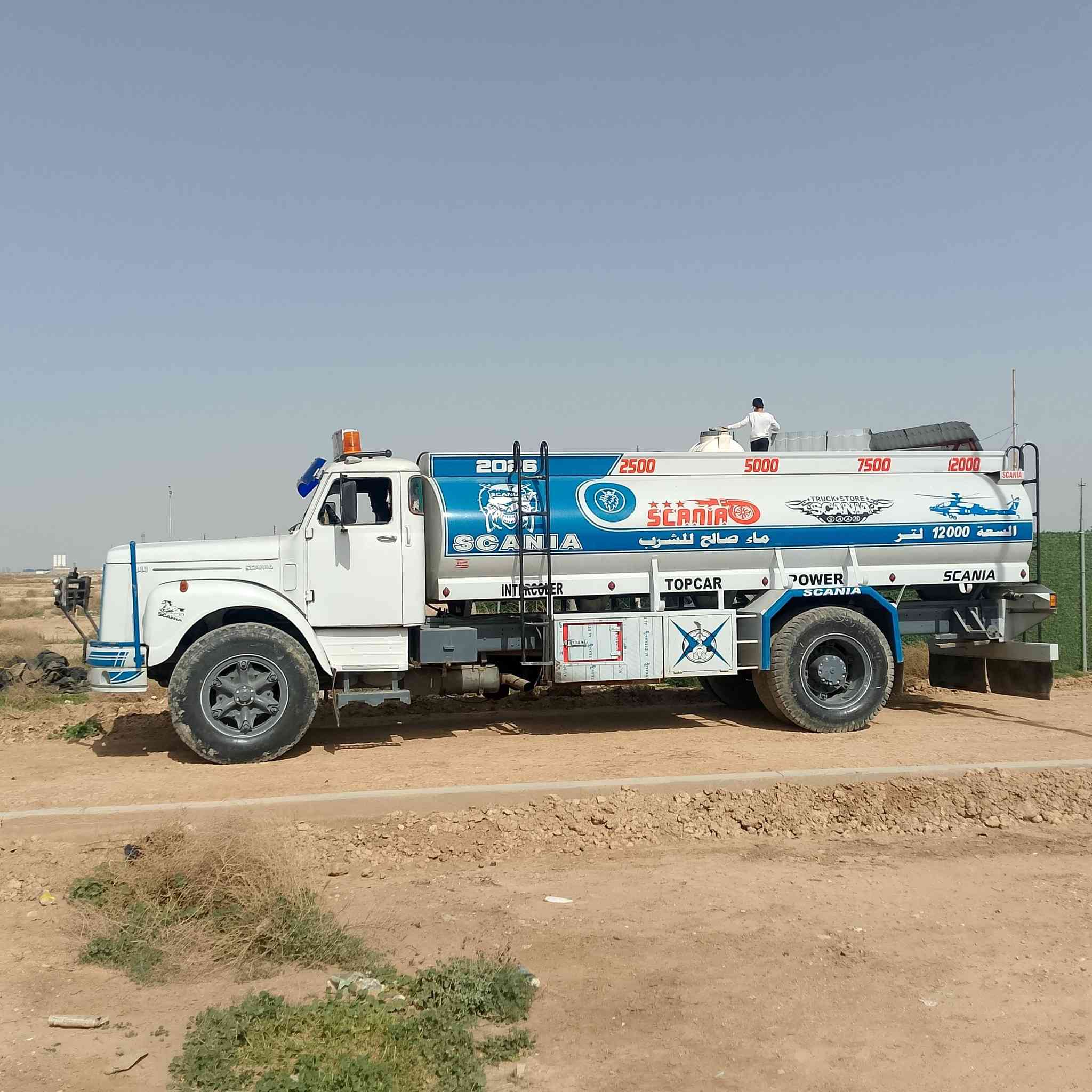 سكانيا *********** 111 سياره جديده مكينه مال 112 تانكي 12,000 تانكي جديد بيها اكسنت جي اف موديل 80
