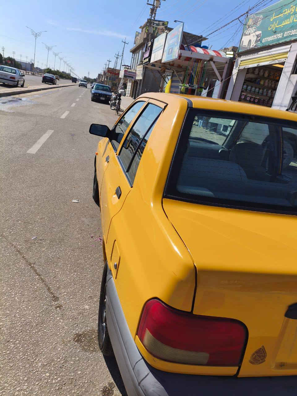 سلام عليكم
سايبه مديل 18  
رقم كربلاء ابسمي 
مكفوله من الصبغ والتبديل والفتح 
كير حداديه مكينه  خير من الله 
السياره السعر 46 وبيه مجال 
مكان كربلاء 
***********
