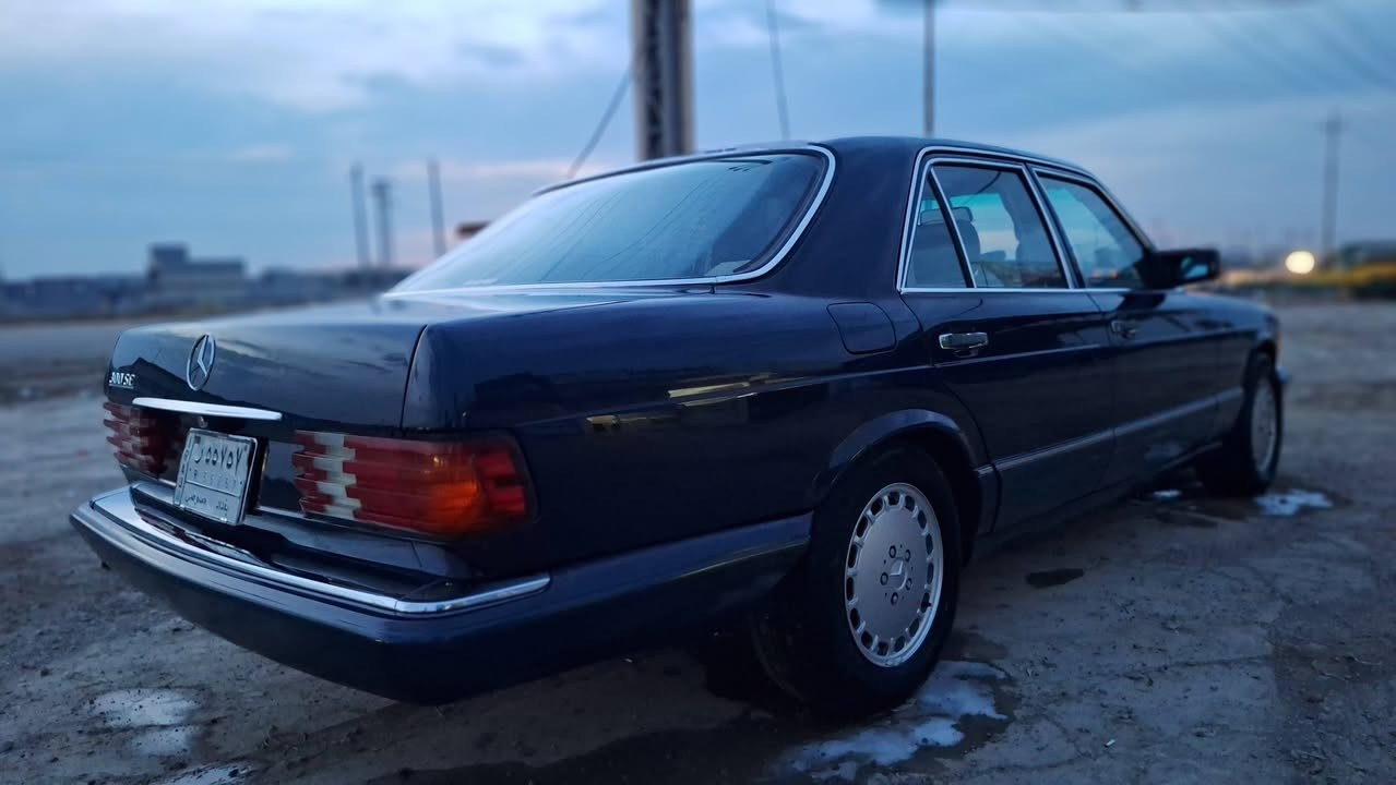مرسيدس #W126 جامبو 1989 حجم 300 باب قصير السيارة جديدة فووول مكان السيارة ديالى بعقوبة
***********
مرسيدس #W126 جامبو 1989 حجم 300 باب قصير السيارة جديدة فووول مكان السيارة ديالى بعقوبة
