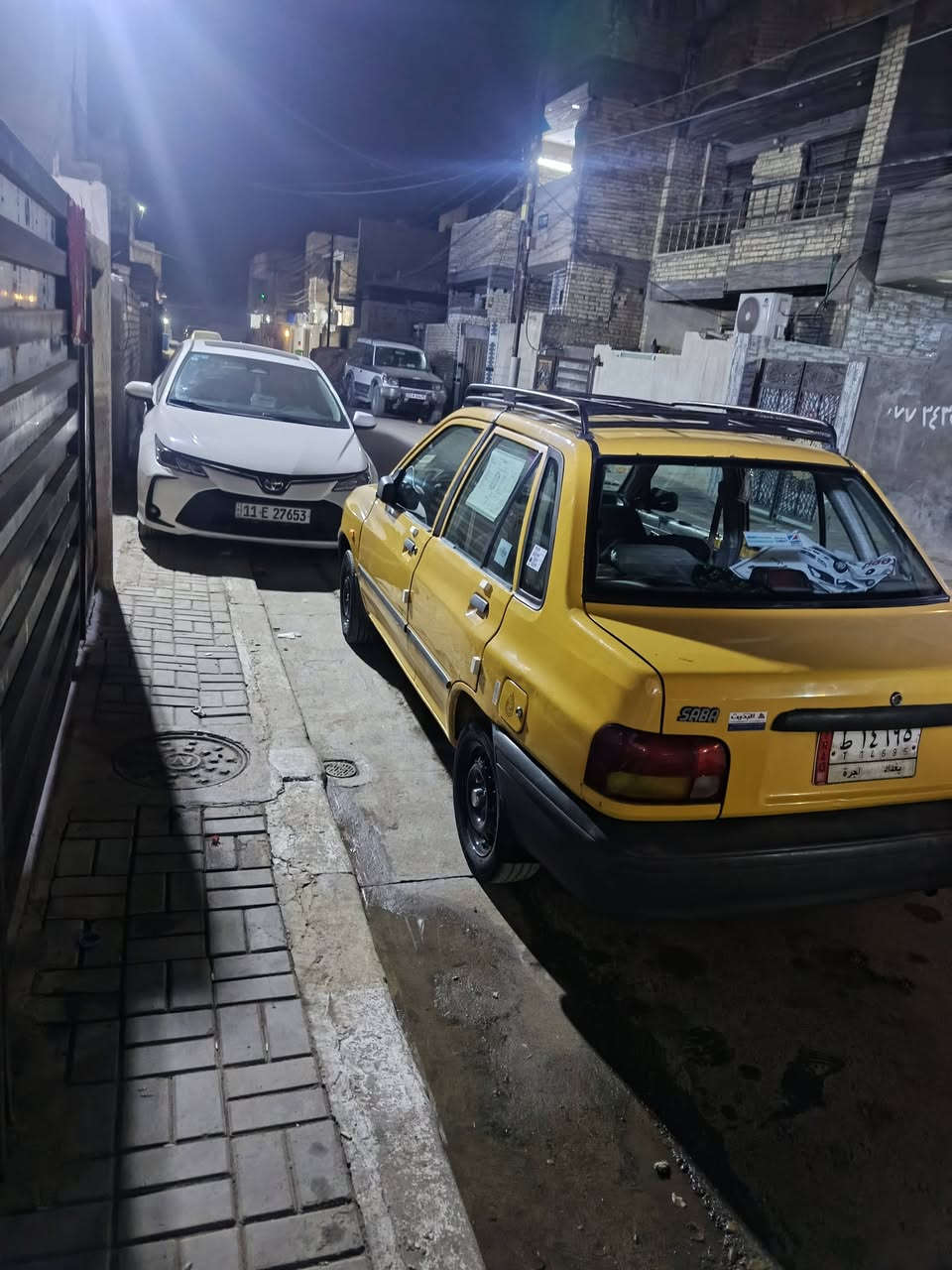 سلام عليكم سايبا موديل ٩بيهة ضربة جاملغ المامي ولباقي كفالة كل نقص مابيهة جاهز الشارع مكينة جديدة تبريد ⛄ثلج صدر جديد تخم تاير جديد سعر  33 مكاني بغداد العبيدي رئاسة قفلها  شارع عشرين ***********
