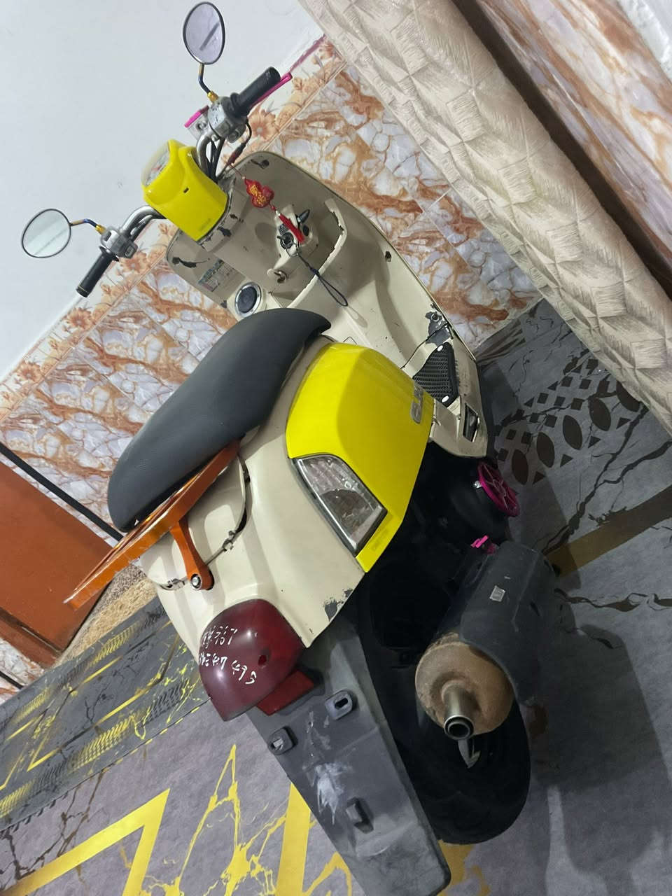 سلام عليكم
دراجه بوليس للبيع 
دراجه نزلته من ربمه يوم٢٠٢٦/١/٢٥
من معرض زيتون وصله المعرض موجود
دراجه كلجاته بعدني ما فاتحن
جيب وياك٢٠فيتر وفحص
دراجه كفراته تجاري بلاديات موجودات 
كهربائي شغال من طول لطول اشاير لايت علي ناصي بك لايت دشبول كيج بانزين كله شغال 
دراجه عليه تزويدات خارجيه
يدات بريك ار جي اس 
قبق  عمبار ار جي اس
ستان ار جي اس 
قطرات دهن ار جي اس 
قبق فلاوين ار جي اس
قطرات دهن اكسل ار جي اس
كاعيه سفنج 
كتف دبل اشاره 
زوج مرايت سبع الوان 
دراجه اجت وياه صالنصه صجيمه بلاديه وصل سعره١٠٠ومابعته 
وجات وي دراجه سيبايه بلاديه 
دراجه مكفوله من كلشي 
سعر مليون و ١٥٠
وبيه مجال بسيط حك جيه
مكاني ناصريه قضاء سيد دخيل 
ارد فقط ماسنجر


**إذا كنت صاحب هذا الإعلان وتريد حذفه لأي سبب، رجاءا أرسل رسالة إلى الدعم الفني**