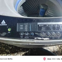 غسالة اوتوماتيك • حجم كبير • شبه جديدة