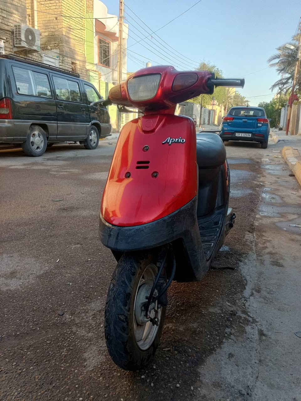 سلام عليكم دراجه بطه نضيفه مابيه نقص غير باتري فقط مكاني كربلاء السعر ١٨٠ وبيه مجال رقم ***********
