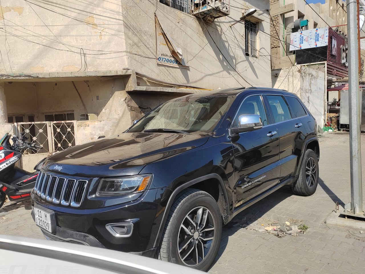 للبيع أو مراوس بأقل
جيب ٢٠١٤ لمتد فول ماشيه ١٠٦ صبغ ٣ قطع فقط بدون دواخل بدون ايرباك وجاهزه على اخر حبه مابيها اي نقص تخم تاير جديد جواها صدر جديد رقم بغداد بأسمي
السعر ١٨٠$
للأستفسار اتصل على الرقم
***********
