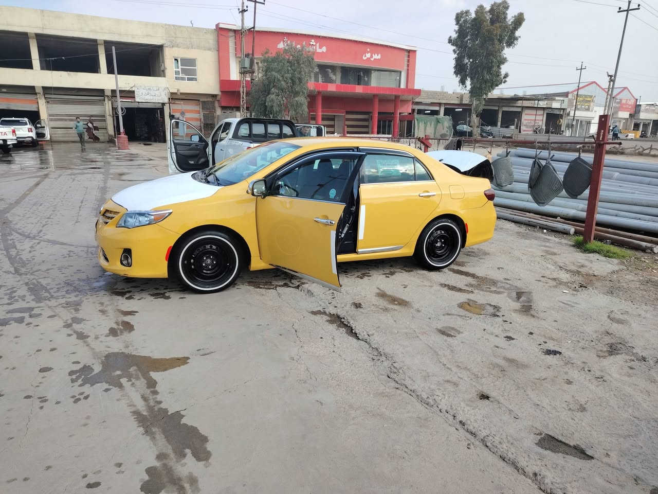 ١٣بدوث تبديل رقم ديالى بسمي منظومه غاز دفتر بنزين صدر جديد تايرات اربعه جديد دوشمه كامل سعره ١٢٨بيه مجال الطيبين يرهم مراوس او بيع مكانه كركوك تحياتي ***********
