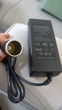 محول تيار متردد/مستمر من Shentian: الموديل: BX-1208000 المدخل: 100-240...