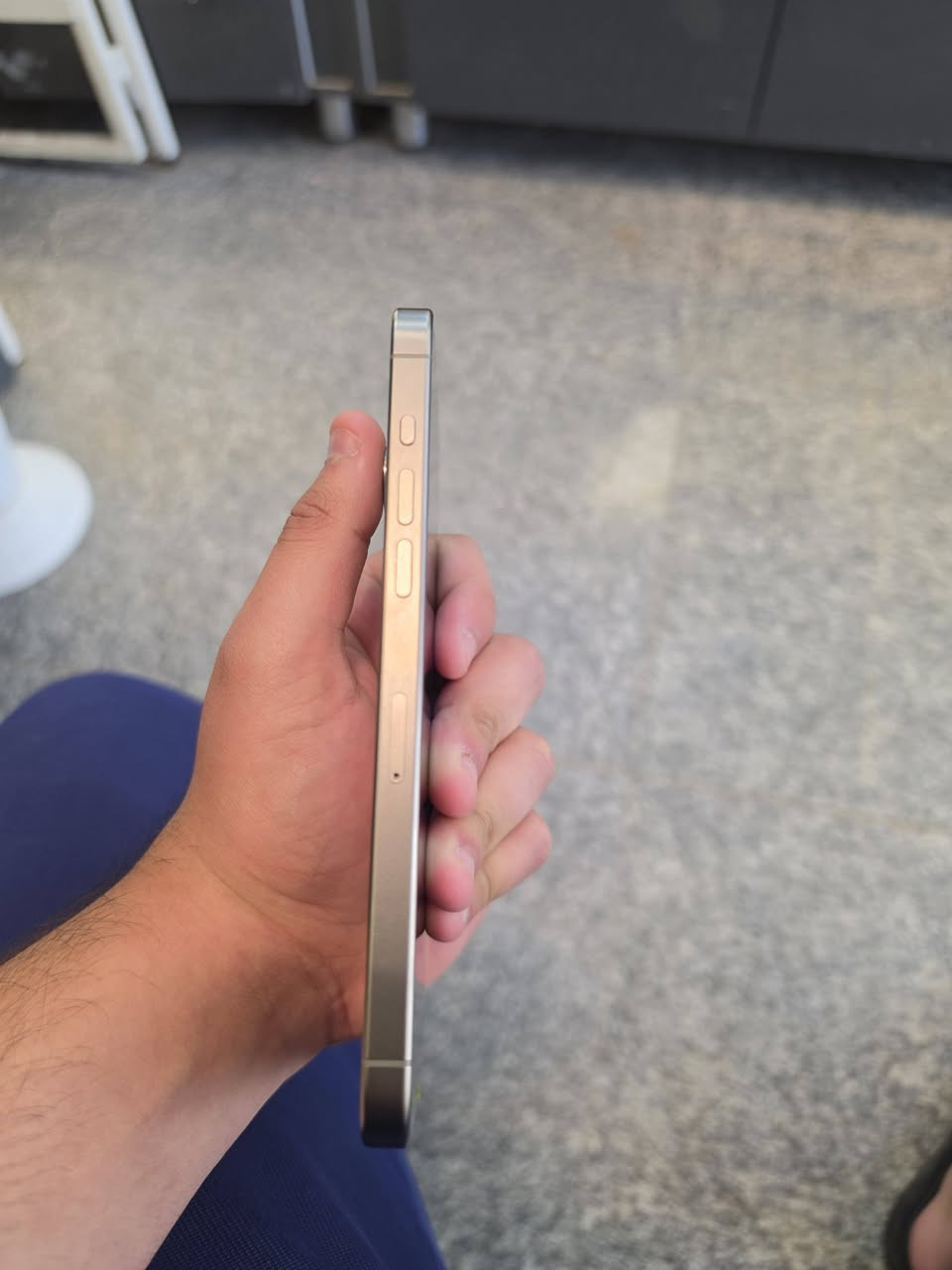 ايفون 15 برو ماكس 256gb
الجهاز للبيع نضيف جداً بدون عيب ابداً بطاريه 90 عدد الدورات 360 بدون ملحقات 

مكاني بغداد شارع فلسطين قرب تقاطع بيروت

رقم التواصل ***********
