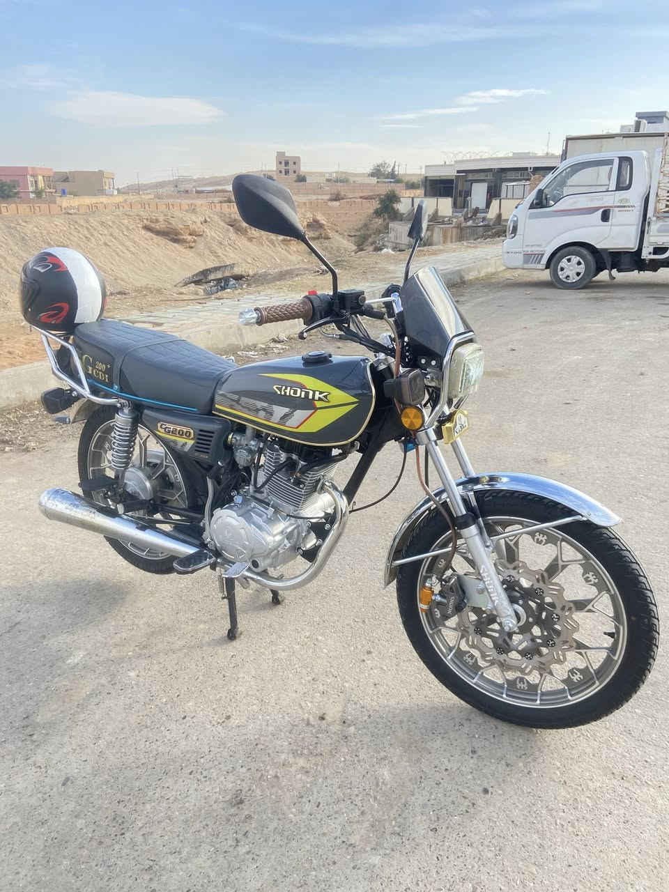 سلام عليكم للبيع أيراني موديل 2025
محرك 200 فول نشاط كهربأيات شركة
  ماطور زيرو مماشي لون سمنتي مميز 
   بصمة شاشة وصويجات ثنين عنوان 
   الانبار حديثة رقم ***********
