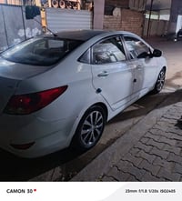 ‏سلام عليكم اكسنت للبيع موديل 2015 خليجي ماشيه 120محرك 1600دوش رقم بغد...