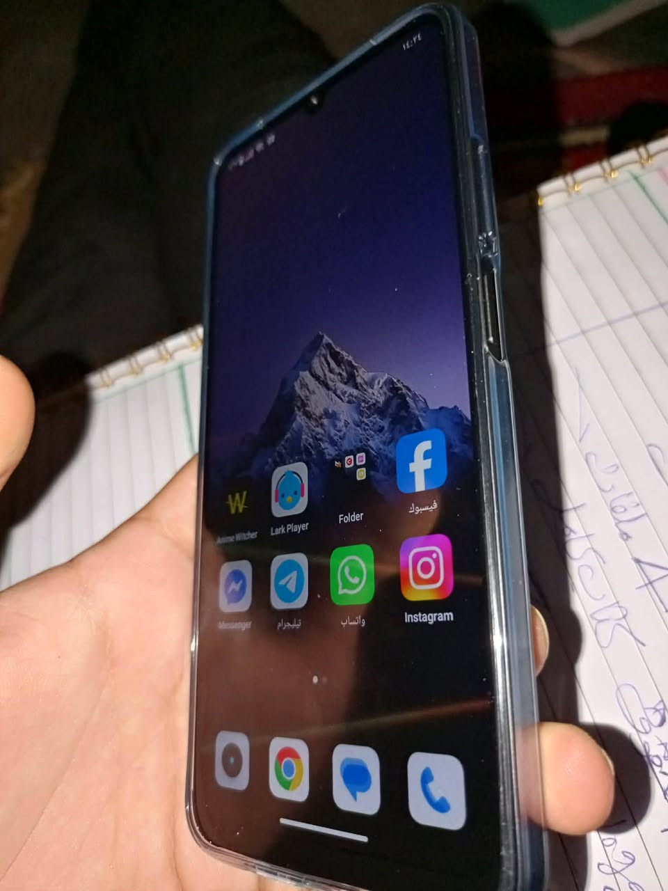 realme Note 60x اشتريتة قبل يومين ب150الف ارد  + اقبل مراوس ابيعه بنفس سعرة


**إذا كنت صاحب هذا الإعلان وتريد حذفه لأي سبب، رجاءا أرسل رسالة إلى الدعم الفني**