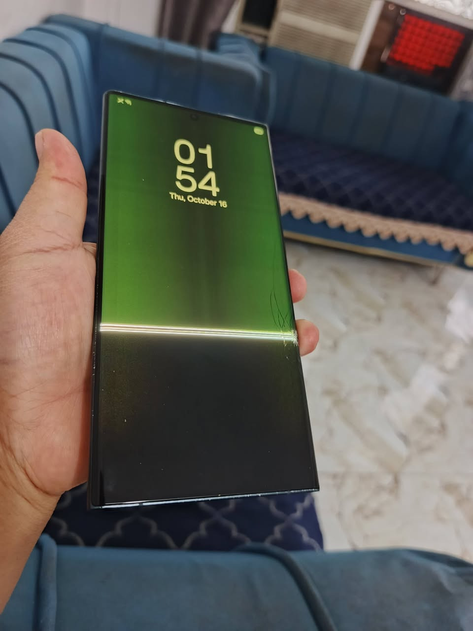 للبيع او مراوس جهاز ٢٢الترا جهاز نضيف مافتوح
بس وكع من ايدي وصارت هيح تبديل شاشه لازم
ذاكره ١٢٨ خط واحد 
جهاز والله اي عيب مابي كامرات زلال اتصال تكنيك صوت كله فول ماعدا الشاشه الي يريده يراسلني بيع او مراوس
مكاني ديالى بعقوبه التحرير


**إذا كنت صاحب هذا الإعلان وتريد حذفه لأي سبب، رجاءا أرسل رسالة إلى الدعم الفني**