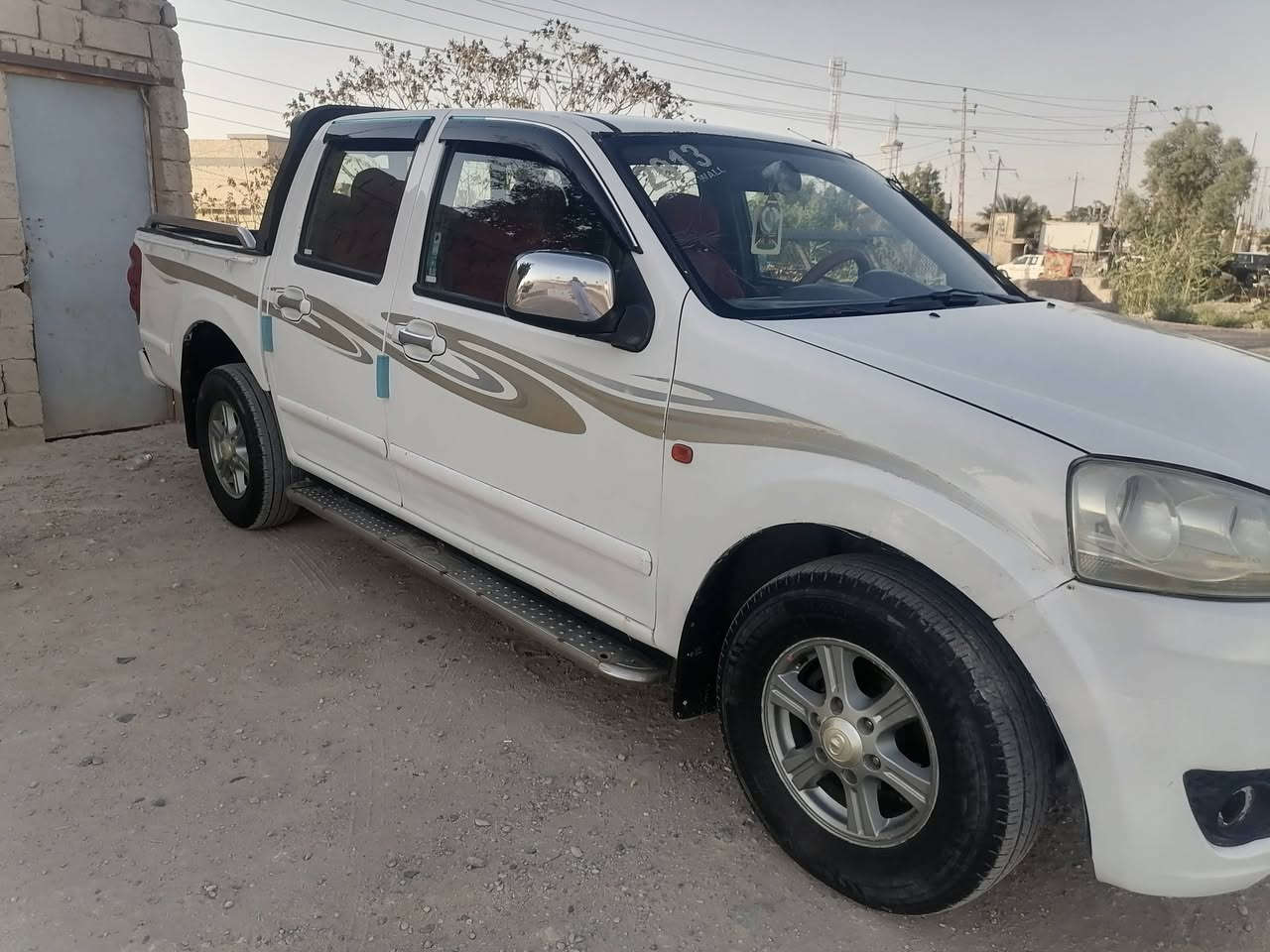 بيكم صيني للبيع كريت ويل 20013 قادسيه مشروع وطني
سيارة مكفوله عامه من ضربه  وتبديل وخياس كفاله بلادي

سيارة كير محرك شاصي اكسن  جاهزه من كلشي مال جناي

الشراي يتصل  رقم*********** مكانه دوانيه مكلف
