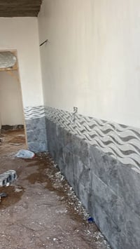 لمساحه الف متر لوجهيه 20ونزل 50لبيت ماعيز شي بس ارضيه وكهربيات شارع عر...