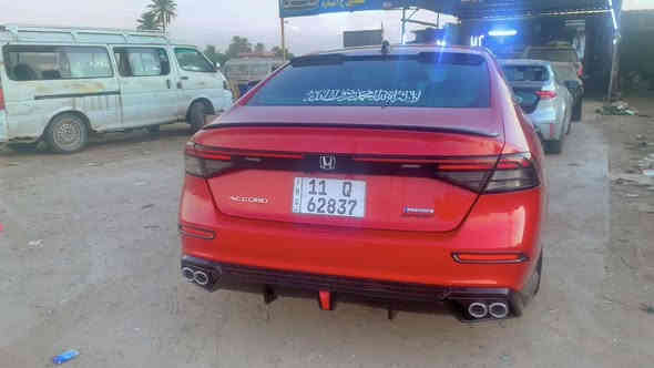 يا الله السلام عليكم هونداي اكورد للبيع موديل 2023 اللون احمر تبديل بنيد  وصبغ بنيد وجاملغ فقط السياره جديده  السعر 195 وبي مجال الاستفسار  ‭0777 703 3270‬ مكان الراشديه
