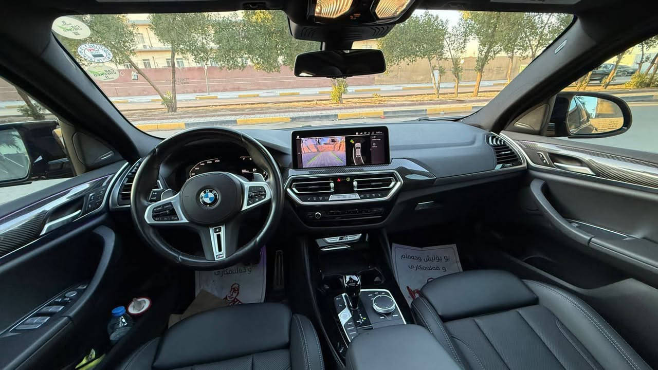 بي ام دبليو x4 M40i 2023 
ماشية 18 الف ميل بحالة الوكالة 
المواصفات 
محرك 6 سلندر تون بور توربو B58
كت M كامل وكالة دعاميات + ستيرن 
فجوج بريك M لون احمر وكالة
اكتف اكزوز M وكالة
كاربون فايبر وكالة
داخل اسود
بانوراما 
بروجكتر عرض M مود
كراسي كهرباء + خزن
تدفئة كراسي + ستيرن
تحكم التبريد منفصل الخلفي
صندوق كهرباء شفط + حركة قدم
دخول ذكي
اكس درايف
كاميرا خلفية
سماعات هارمن 3D محيطي 
لايتات ادابتف اندفجول شدو لاين اسود
شباج اندفجول شدو لاين اسود 
رادارات امامي + خلفي + جانبي
انارة ترحيب
تحذير فتح الابواب 
مود درايف 4 مودات
كار بلي + اندرويد اوتو
ويل 21 
انارة داخلية 8 الوان 
تشغيل عند بعد  
تخم تاير جديد 
كيجات m (330km) csl style 
بدون ايرباك صفر مسج شرط الفحص بدون صبغ 
(سيارة بيها تعديل pdr 10 سم بالبنيد و الجاملغ مفتوح و مرجع من امريكا نفسه )

تحويل ثاني يوم سيارة باسمي و باج تضليل 80% فعال   
***********
