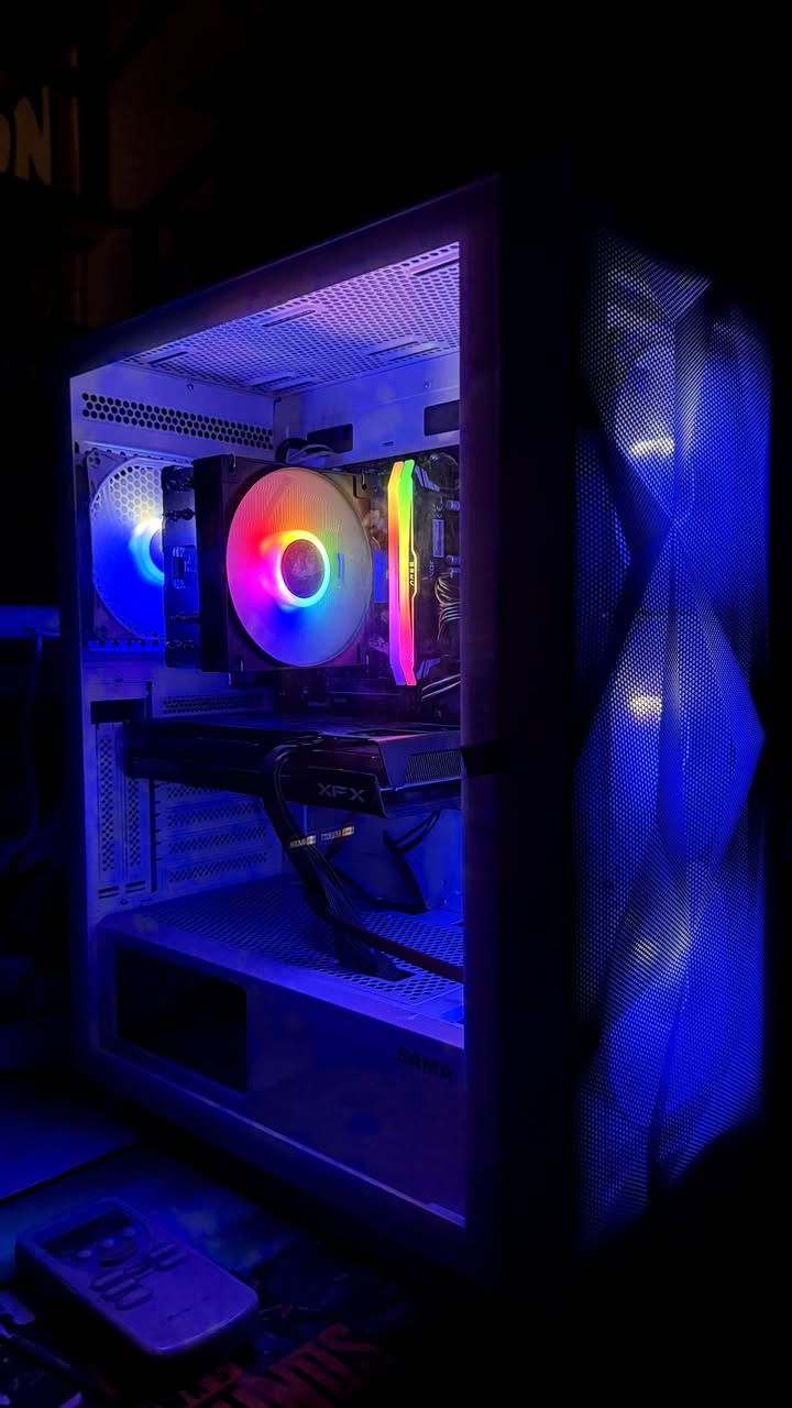 تجميعة للبيع 
مواصفات الكيس
‏R5 5500
‏RX 6600
‏RAM 2X8 16GB لكسر 3600HZ
‏M.2 nvme 512G
‏M.P B450 MII
‏P.S 750 ديب كول
اسم الكيس Sama مع المراوح الخاصه بي
مبرد AG400 
مواصفات الشاشه
أيسر
24
‏165HZ
‏FHD
الملحقات
الكراتين كامله لكل القطع وحته الكيس
السعر مليون و٥٠ مكاني ميسان


**إذا كنت صاحب هذا الإعلان وتريد حذفه لأي سبب، رجاءا أرسل رسالة إلى الدعم الفني**