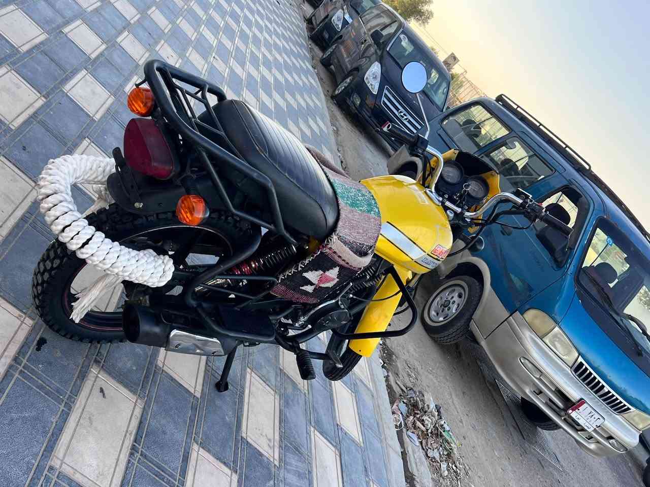 دايون نفخ موديل 24
اوراق سكنر 📝 

محرك مكفول من الفتح ⚙️

كلجات طرد مركزي💣

لون مميز🌹 🟧 🍊 

محرك 200 💎

عقل رياضي🚀

بنزات وره كدام جدد🔥

تايرات وره كدام جدد🛞

صالنصه كاتم🤫

كهربائيات كله شغاله💡

السعر 1150 💵💵

ملاحضه : دراجه استخدام قليل مكفوله كفاله عامه 
سعر( 1150) وبيه مجال قليل 
عنوان نجف كوفه 
الستفسار (*********** )
