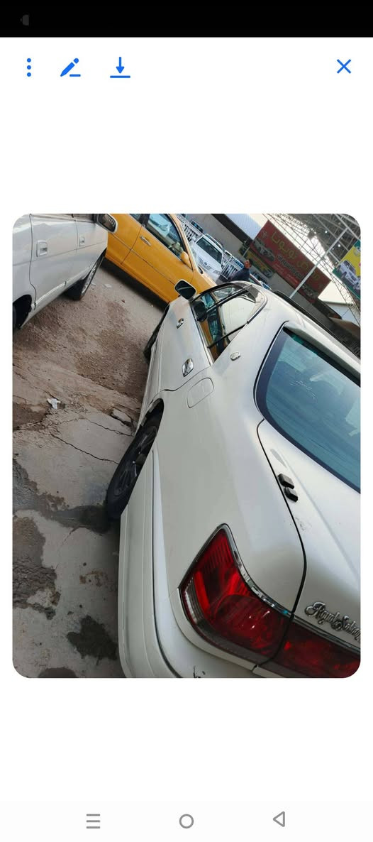 ملكة للبيع رقم كركوك ما مفحوصة وكالة فقط من المالك رقم و سنوية وملصق مكينة وكير وحدادية جدد تبريد قطعتين ثلج 4دكم فتحة سقف بردة خلفية مكينة ديفور شاشة وكاميرا خلفية السعر 70وبيهامجال***********
