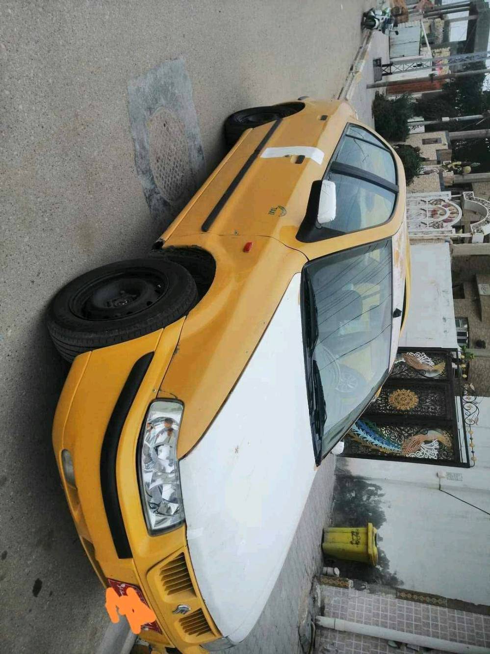 سمند موديل 2012 محرك فرنسي ٢٠٠٠ جديد كير جديد تخم تاير جديد حداديه جديده تبريد ثلج رقم احمر مصفره راعيها يريد تحويل