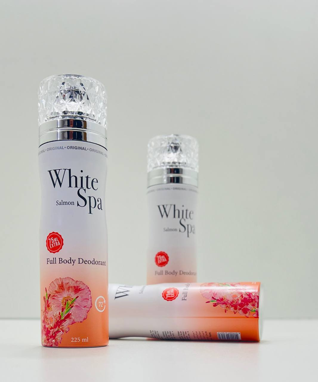 معطر ومزيل عرق للجسم  White Spa 🥹💗 (وايت سبا) التركي 🇹🇷
بروائح مختلفة من الورد ٨ اشكال 
والعطور تجنننن راح تدمنين عليهم 😭👄
 
رائحة جميلة تدوم لمدة 24 ساعة.
يعمل كمفتح للبشرة ويحتوي على فيتامين A.
لا يترك أي أثر على الملابس بجميع ألوانها.

متوفر بحجم 225 مل مع كمية إضافية.


**إذا كنت صاحب هذا الإعلان وتريد حذفه لأي سبب، رجاءا أرسل رسالة إلى الدعم الفني**