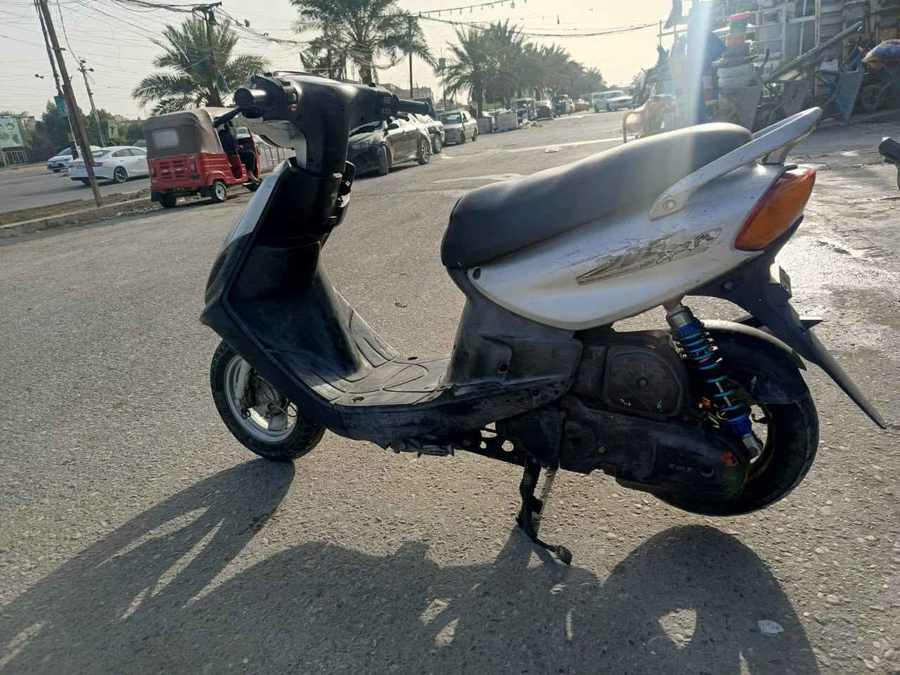 السلام عليكم للبيع او مراوس دراجة ماكس قجمة دراجة نضيفة مكينتهة ممفتوحة بيهة بس الكابريتر مرات متلزم سلولي يرادلهة تنضيف اوراق موجودة المكان جكوك قرب حسينية قمر بني هاشم السعر 450 رقمي ***********
