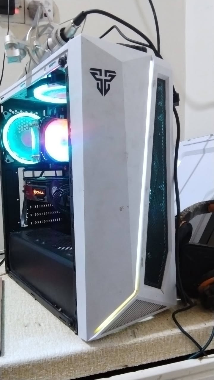 كيس للبيع ب450 وبيهه مجال بسيط على الفحص 

Case RGB xigmatek 4 fan تحكم ريموت 
XEON E5-2680 4v 14 core 28 Threading 
NVIDIA GTX 1070TI 8GB
❤️ Ram 8 + 8 + 8 = 24 GB DDR4  3200mhz ❤️ 
Machinist E5-RS9 
HARD 320 GB
power supply 600W WJCOOLMAN 80PLUS (8+8 pin)

عنواني بصره شط العرب


**إذا كنت صاحب هذا الإعلان وتريد حذفه لأي سبب، رجاءا أرسل رسالة إلى الدعم الفني**