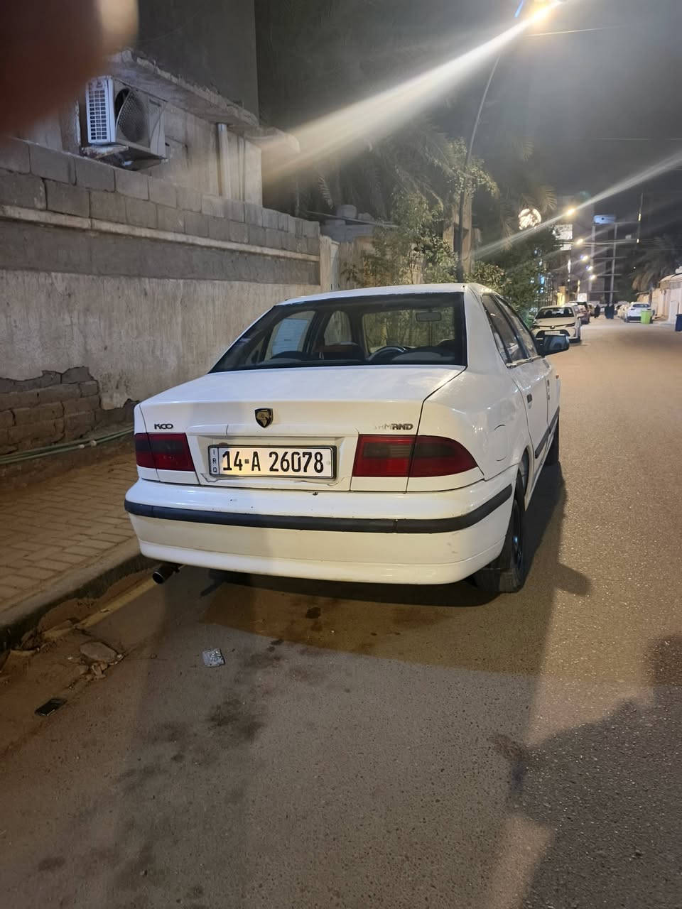 سمند ٢٠١٢
سياره نظيفه بدون طخات بدون خياس السياره ب اسمي معروضه ب ٤٥ ورقه المكان بصره ابي الخصيب مهيجران
للتواصل  ***********
