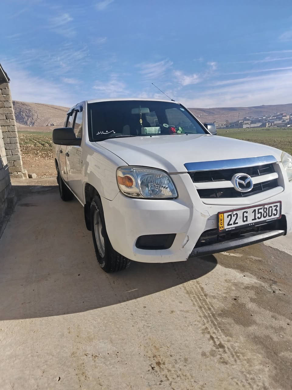 السلام عليكم للبيع مازدا بيكم دبل قمارة مكفولة كفالة عامة من دعامية لدعامية  على وضع شركة تحويل ثاني يوم المكان الموصل السعر 115 وبي مجال شي قليل رقم الهاتف *********** واتساب
