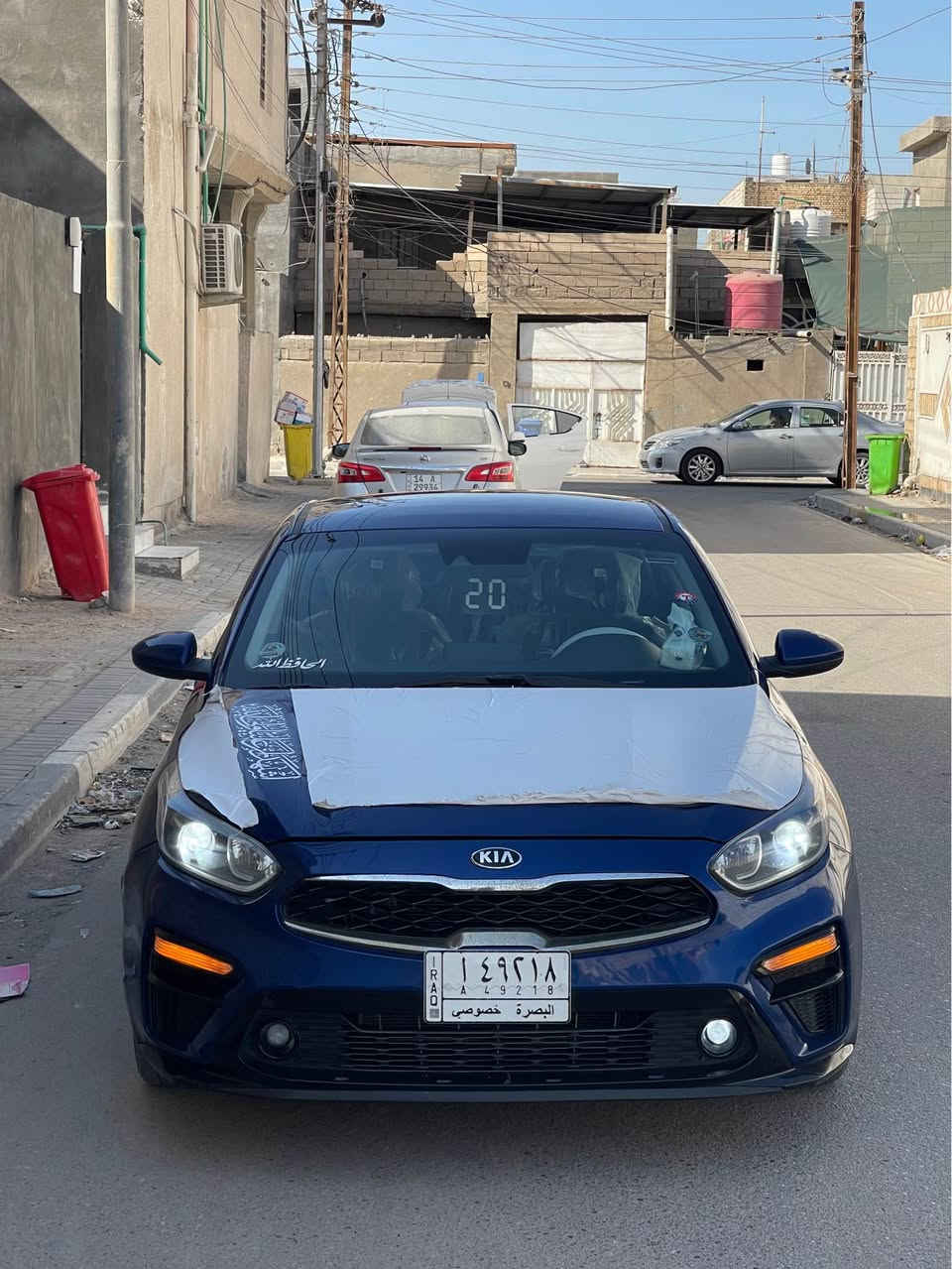 يالله من رخصت الادمن المحترم للبيع كيا فورتي 2020 لون ازرك محرك 2000 دوش رقم بصره مشروع وطني معوقين لغايه 2027  ماشيه 80 السياره جديده كلش مامتعوبه استخدام شخصي تبريد تدفئا كير مكينه حداده طخم تاير لايت زنون ترحيب رادار جانبي كامره دواره شاشه كار بلي تحديد مسار مثبت سرعه نضام سبورت نورمال  السياره بيهه بارد بالجاملغ الامامي والبنيد مبدل عنوان السياره البصره وهاذه رقم راعيهه   (***********7).  *********** البصرة, العراق
